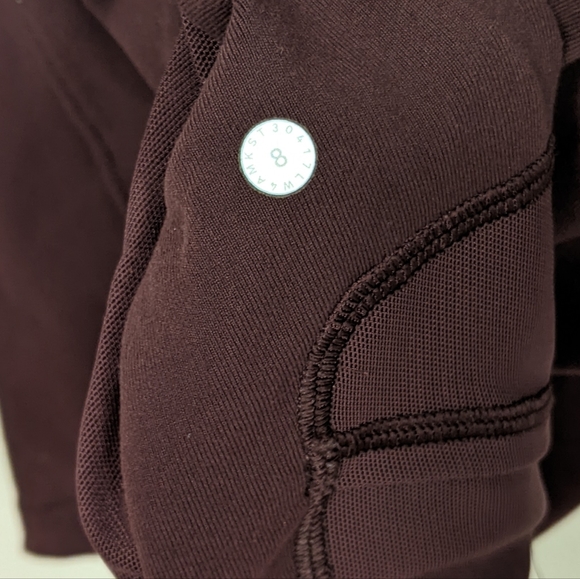 Lululemon Define Jacket Wing Mesh Black Cherry 8 - Picture 16 of 16